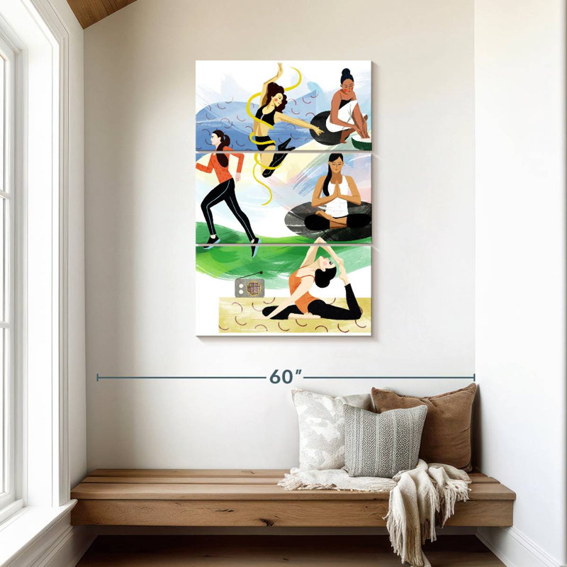 Sireci Women Wellbeing, 45" H x 28" W