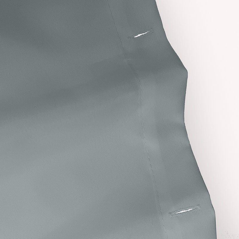 Rideau de douche simple, Gris