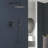 1-Spray Patterns 9.8 In. Wall Mount Dual Fixed And Handheld Shower Head 1.8 GPM In Matte Black