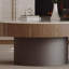 Table basse simple en marbre avec rangement