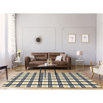 Plaid Indoor Rug