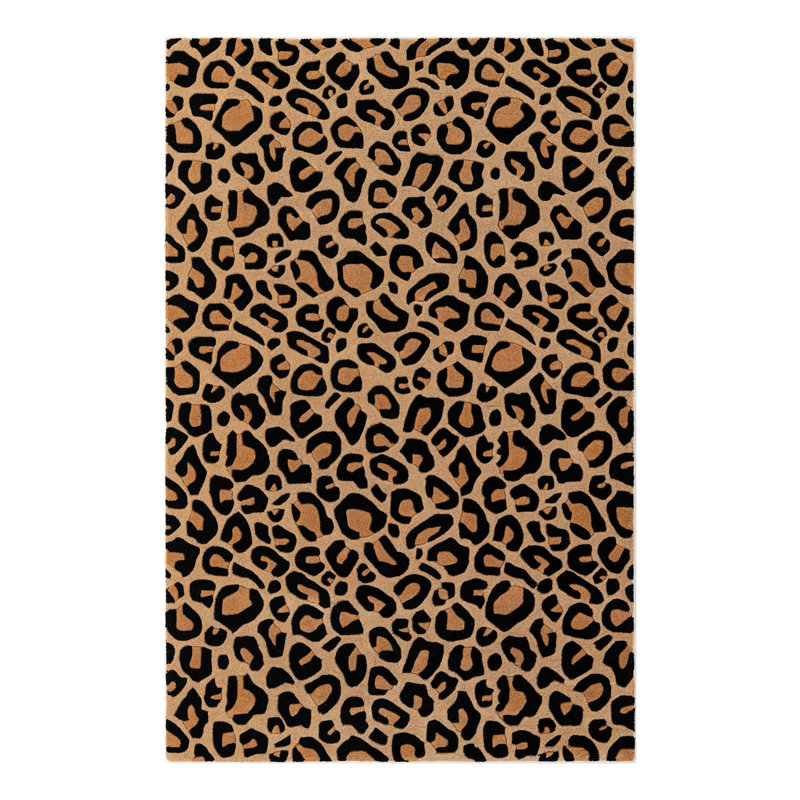 Leopard Kimber Rug, Rectangle 5'1" x 8'