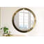 Huldar Glass Flat Wall Mirror