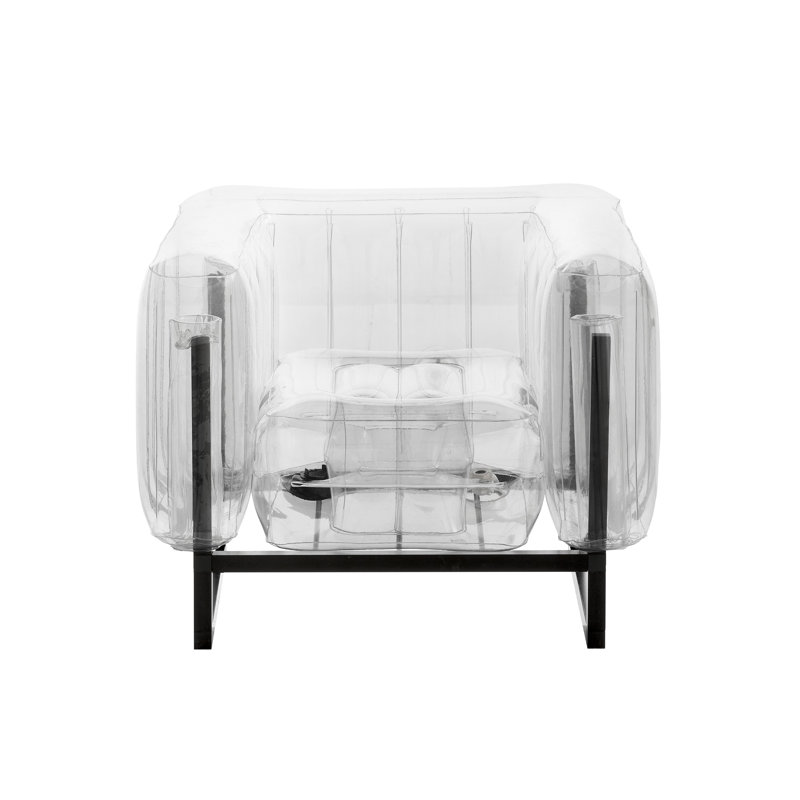 Yomi Outdoor Lounge Chair, Clear
