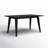 Corrine 60'' W Rectangular Solid Wood Dining Table-907582919