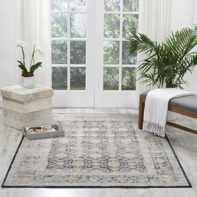 Beckner Oriental Area Rug
