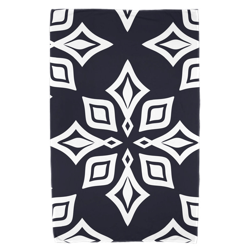 Oakley Beach Towel, Navy Blue
