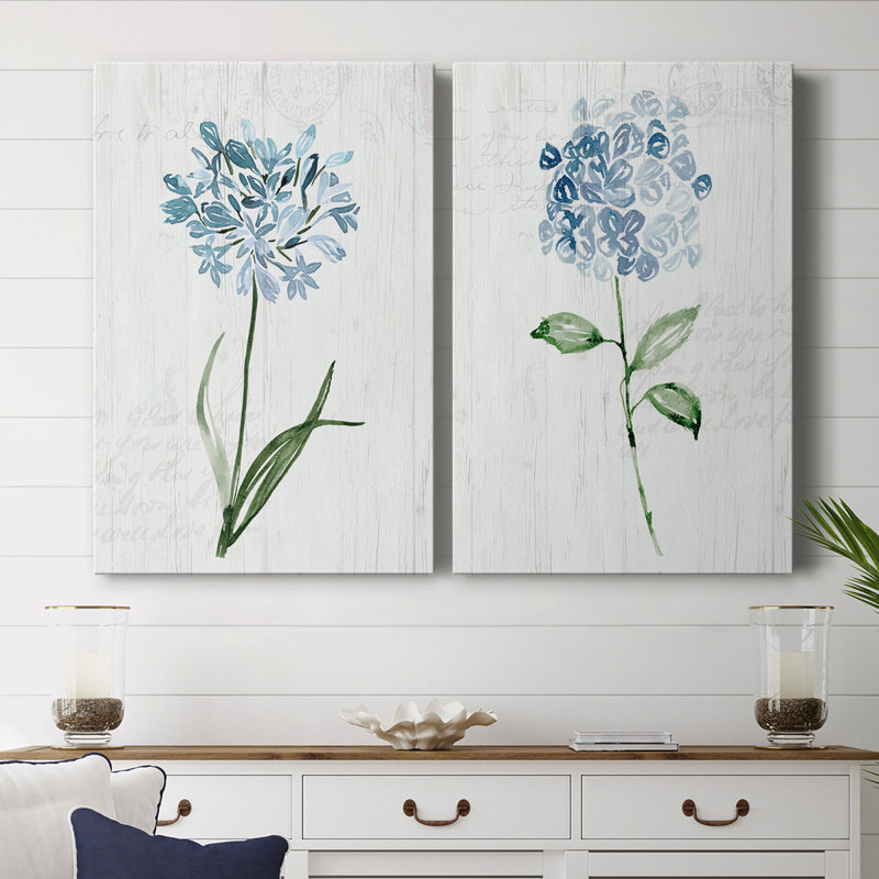 Toile tendue avec châssis Garden I Botanical I-Premium, H 27 po x l 36 po