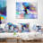 Creative Flower in Multiple Colors - Abstract Printed Throw Pillow-30423534-30423537