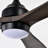 52'' Solid Wood Ceiling Fan with LED Lights-1861435065