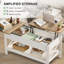 Table basse à plateau relevable avec rangement-1352231401