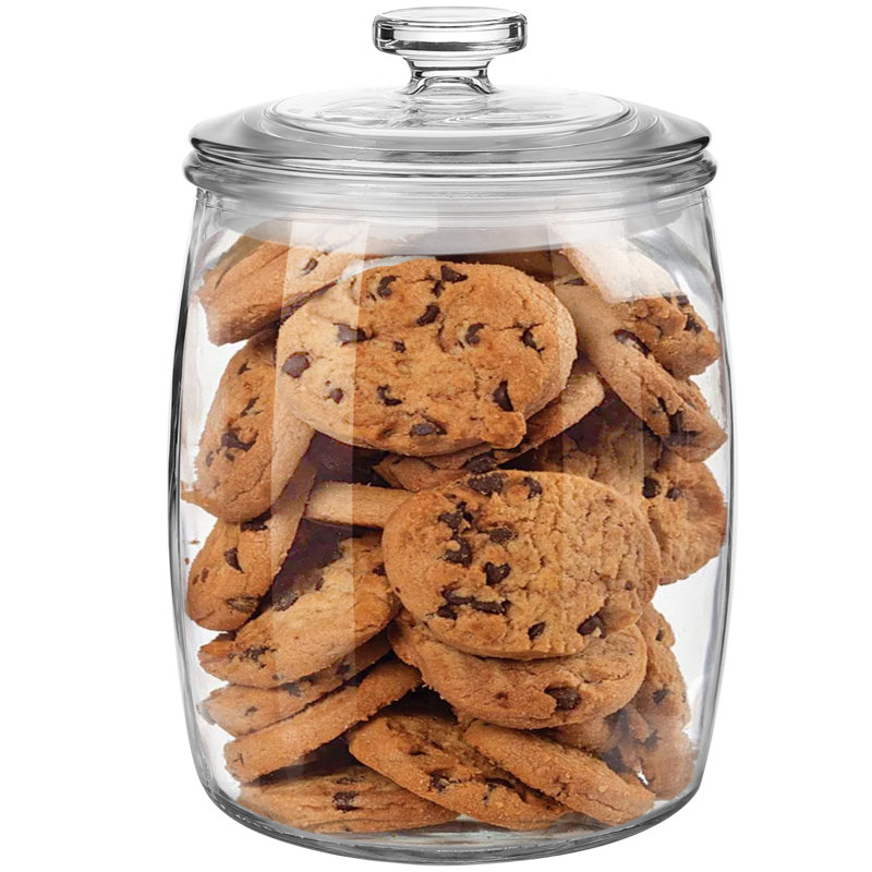 Bocal à biscuits en verre Syntic