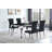 Carone Rectangular Glass Top Dining Table-106625984-107492806