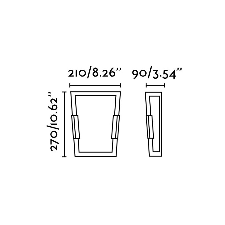 Twin 2-Light Flush Mount, Rostoptik