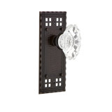 Craftsman Plate with Chateau Door Knob