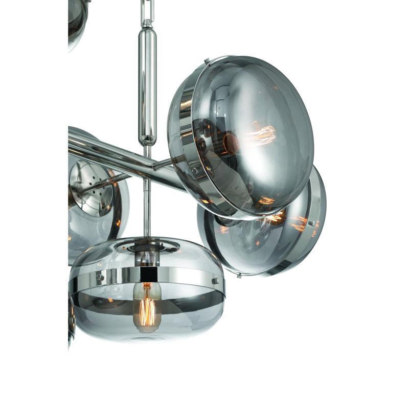 Nottingham 10 - Light Dimmable Modern Linear Chandelier