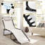 Chaise longue simple inclinable 74 po Mcalpine-539411487