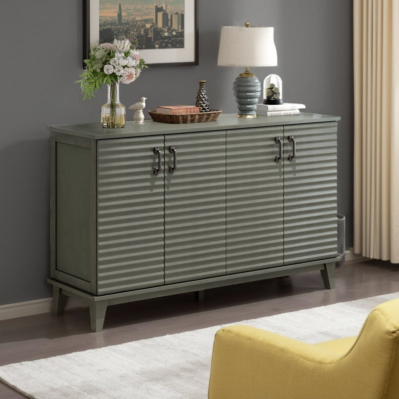 Buffet rétro 60 "- gris antique