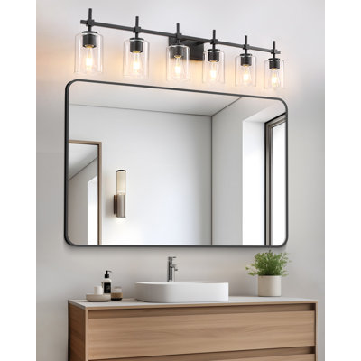Aviara Lights Dimmable Bathroom Vanity Light Modern Wall Sconce Shade