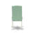 5 Piece Dining Table Set for 4 Includes a Rectangle Kitchen Table with Dropleaf and 4 Pond Faux Leather Upholstered Parson Chairs, Linen White-1744598663-1744598658