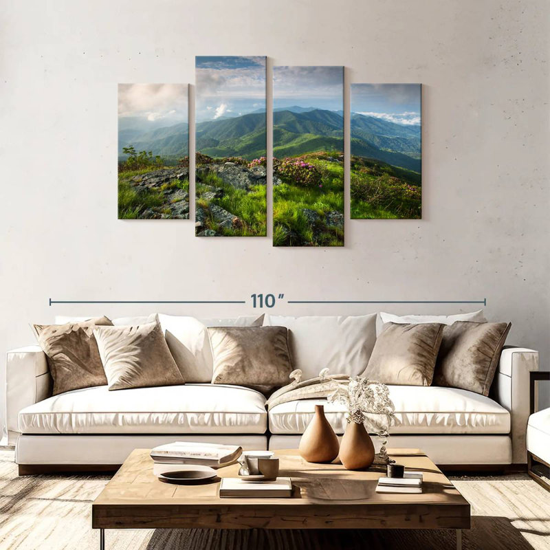 Alvord majestueux Blue Ridge Mountains, H 48 po x l 75 po