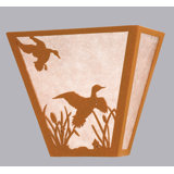 Ducks In Flight 1 - Light Flush Mounted Sconce