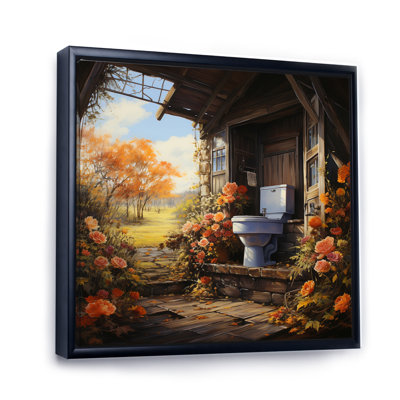" Toilet Autumn Retreat Impressionistic "