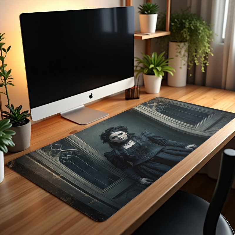 Polyester Desk Pad, 23.6x13.8
