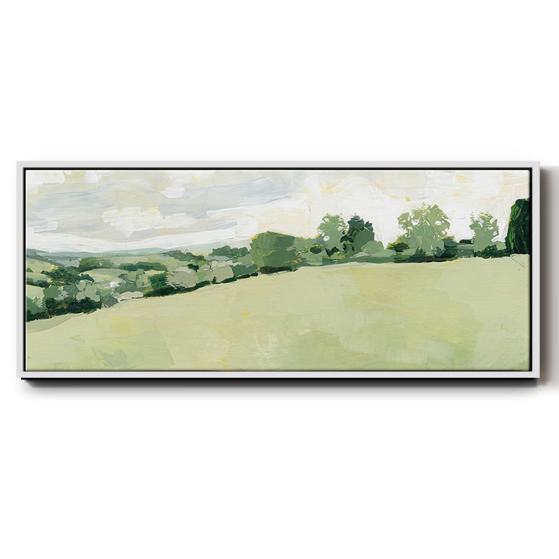 Pearly Pasture II - toile encadrée