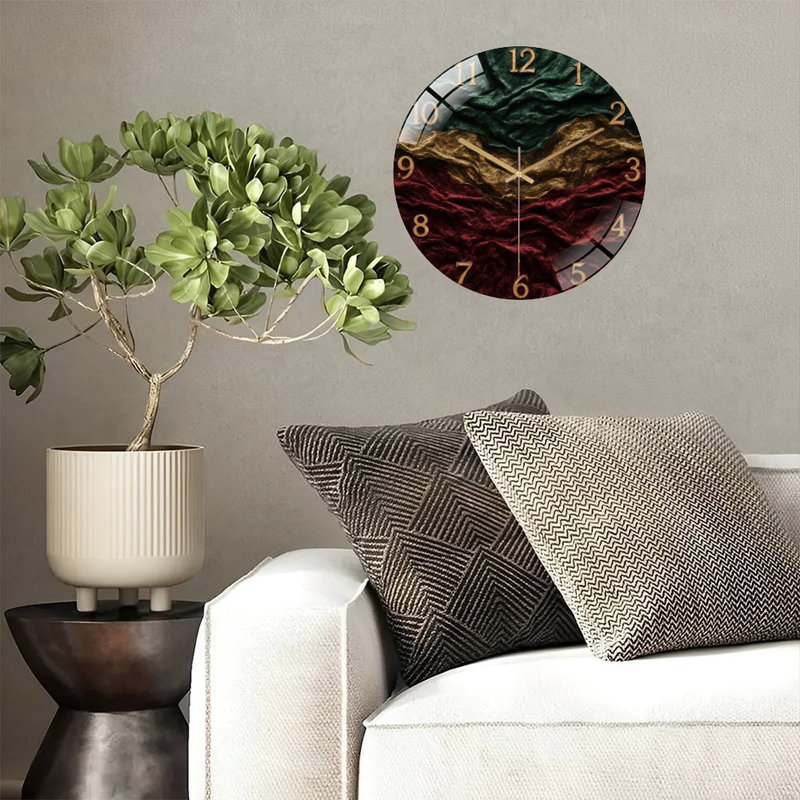 Horloge murale 12 po