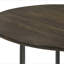 Table d'appoint naturelle et bronze industriel