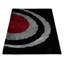 Tapis à motif à poils longs en polyester touffeté à la main Heller-1216732831