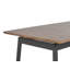 Changir Extendable Metal Base Dining Table