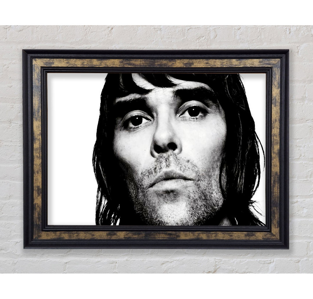 Ian Brown B N W - Bilderrahmen Kunstdrucke