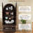 Fluted Arched Pantry Cabinet, 71" Tall Storage With Shutter Doors, Adjustable Shelves & 2 Large Drawers For Kitchen & Living Room-544532944