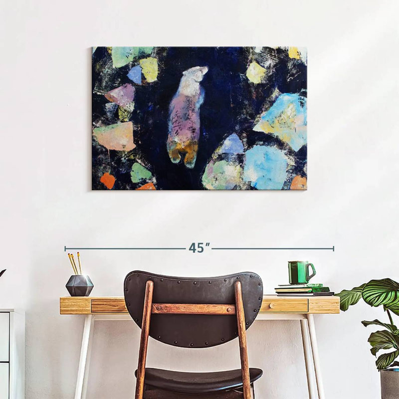 Brampt Polar Bear Journey, 24" H x 36" W
