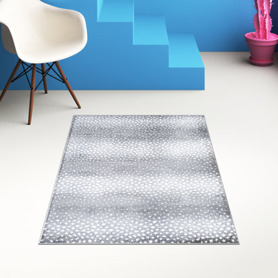 Antelope Modern Animal Gray/Cream Rug