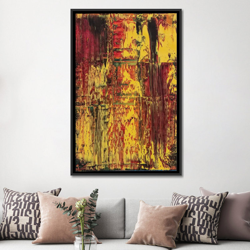 « rasta », reproduction sur toile, H 26 po x l 18 po x P 1,5 po, Toile avec cadre noir, Pas de tapis