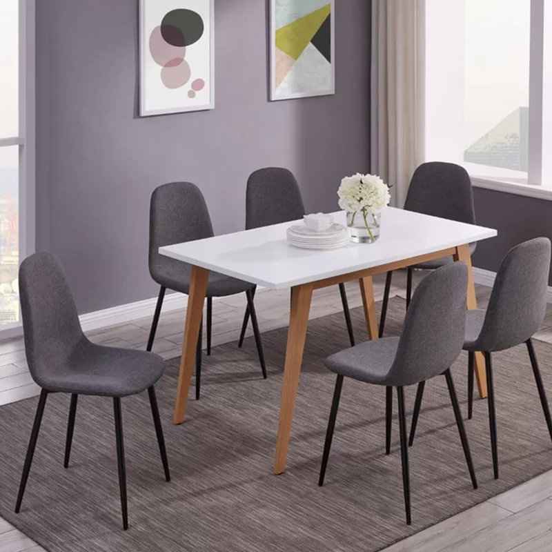 Chaise d'appoint Nick en gris