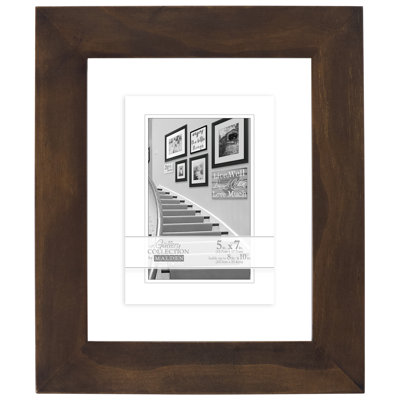 Hinkle Brown Wood Matte Shadow Box Picture Frame