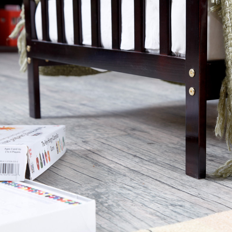 Kids Toddler Bed, Espresso