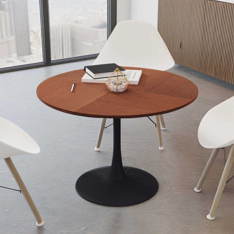 Table de salle à manger VEMSTKOJ, H 29,33 po x L 42 po x l 42 po, Chêne, Chêne