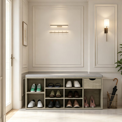 Banc de rangement pour chaussures