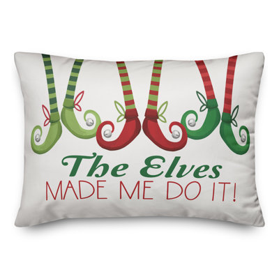  Coussin The Elves Made Me Do It