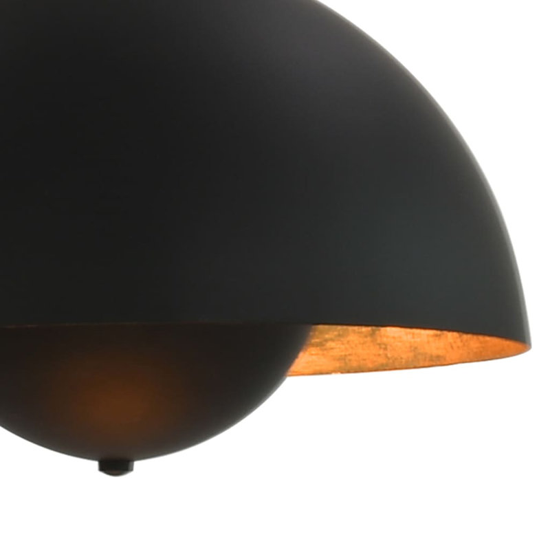 Montez 1 - Light Black Single Pendant, 150cm H  x 50cm W x 50cm D