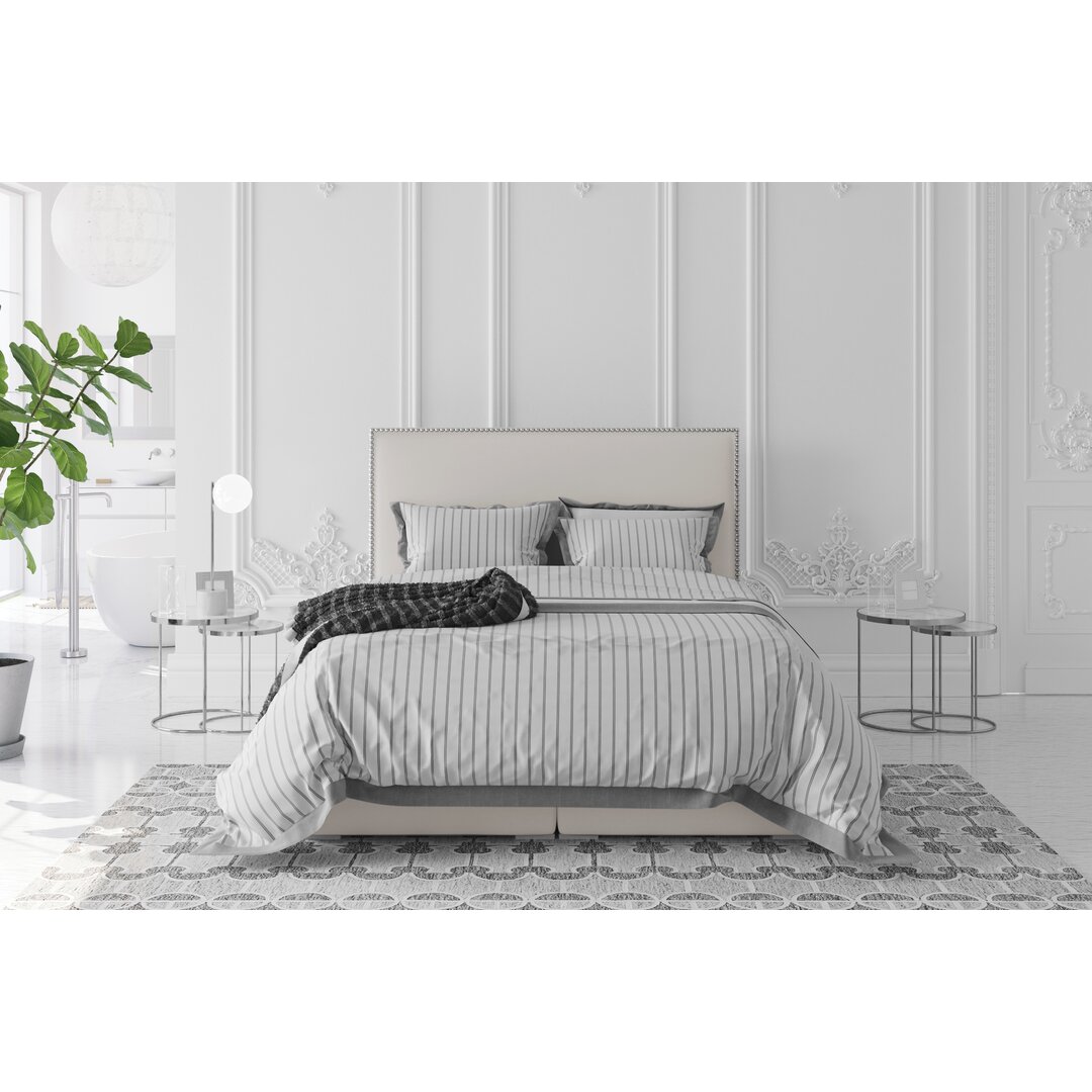 Boxspringbett Alyssandra mit Topper und Bettkasten