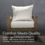 Ensemble de coussins d'extérieur à assise profonde Meridian - Design confortable, durable et résistant aux intempéries-1332349303-1332349281