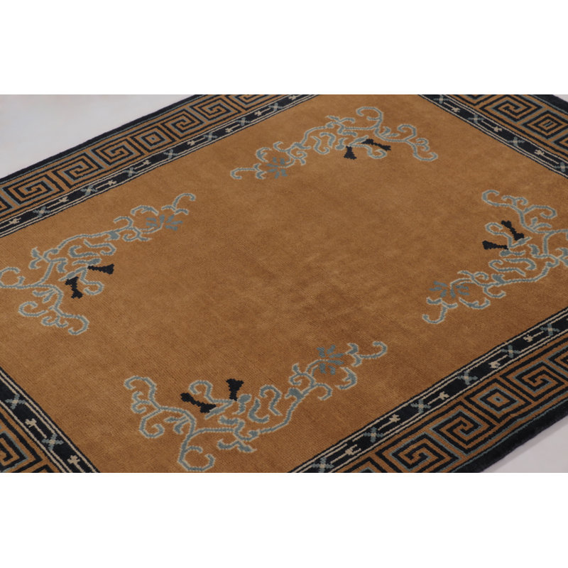 Art Deco Handmade Wool Area Rug