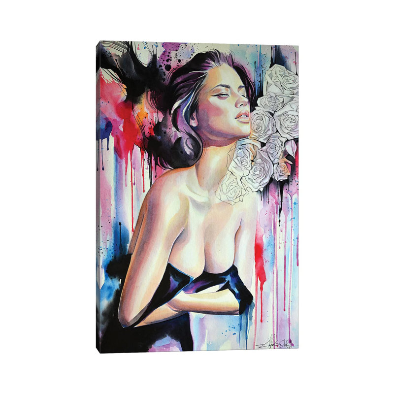 Constant Craving II by Ellectra Art - Painting on Canvas, 66.04cm H x 45.72cm W x 1.91cm D, Wrapped Canvas