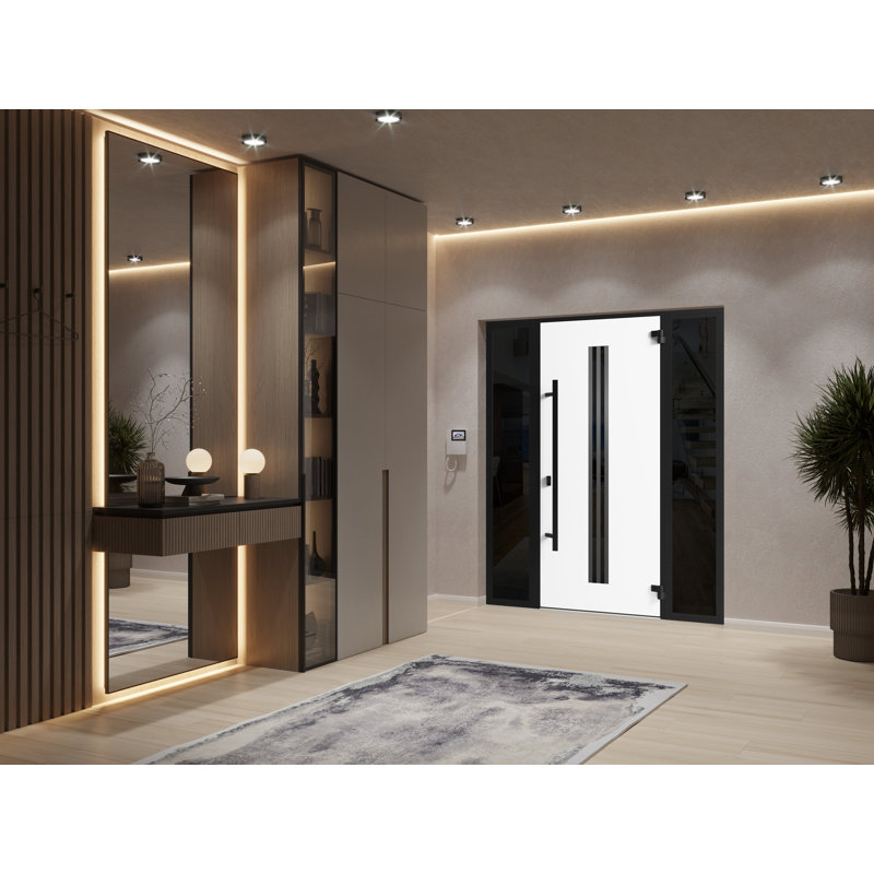 1055 80'' Front Entry Doors, 80" H x 60" W, Left-hand